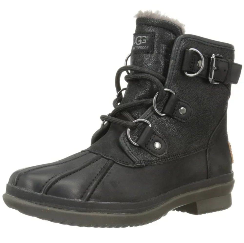 Ugg Cecile Leather Duck Boots women’s size 8.5